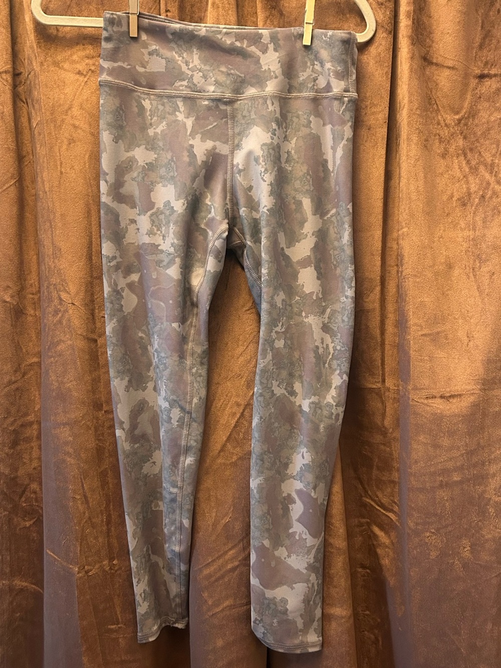 Becco Came Marble Print Leggings